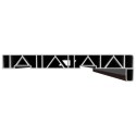 VidaXL Parapet okienny Brązowe drewno 120 x 20 x 4,5 cm PVC