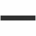 VidaXL Parapet okienny Czarny z rysunkiem drewna 120 x 25 x 4,5 cm PVC