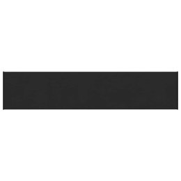 VidaXL Parapet okienny Czarny z rysunkiem drewna 120 x 35 x 4,5 cm PVC