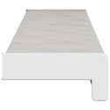 VidaXL Parapet okienny Klejek marmurowy 100 x 15 x 4,5 cm PVC