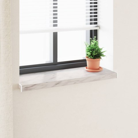 VidaXL Parapet okienny Klejek marmurowy 100 x 30 x 4,5 cm PVC