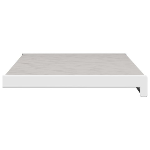 VidaXL Parapet okienny Klejek marmurowy 100 x 35 x 4,5 cm PVC