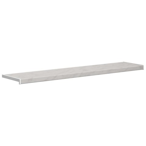 VidaXL Parapet okienny Klejek marmurowy 120 x 30 x 4,5 cm PVC