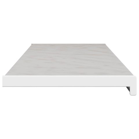 VidaXL Parapet okienny Klejek marmurowy 120 x 35 x 4,5 cm PVC