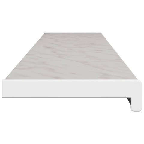 VidaXL Parapet okienny Klejek marmurowy 140 x 25 x 4,5 cm PVC