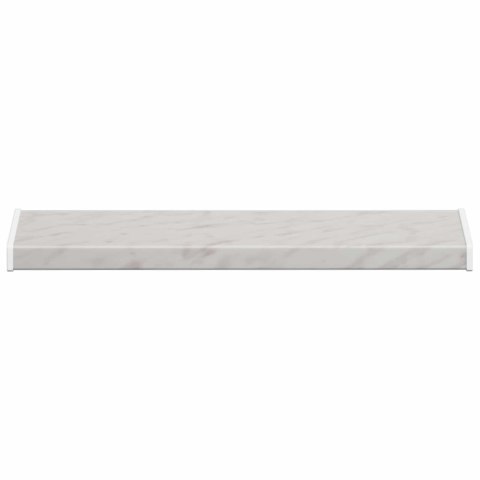 VidaXL Parapet okienny Klejek marmurowy 60 x 20 x 4,5 cm PVC