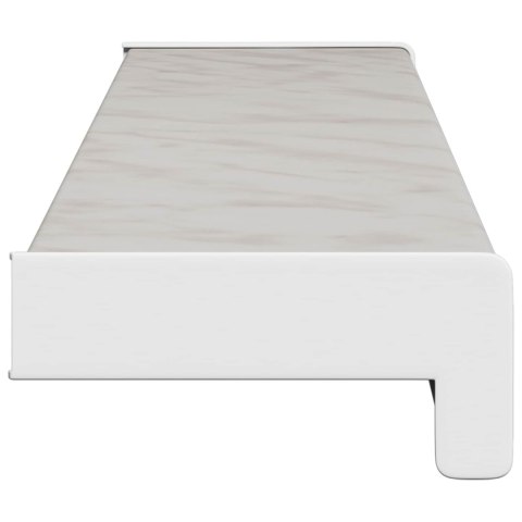VidaXL Parapet okienny Klejek marmurowy 80 x 10 x 4,5 cm PVC