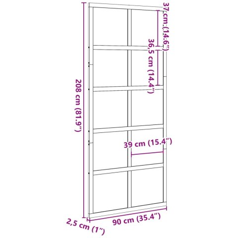 DRZWI DO STODOŁY SOSNA WOSKOWANA 90 X 208 CM