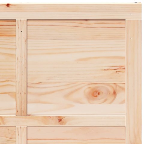 VidaXL Drzwi do stodoły naturalny 80 x 2,5 x 208 cm