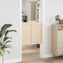 VidaXL Drzwi wahadłowe 2 pcs naturalny Lite drewno sosnowe