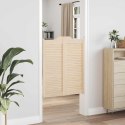 VidaXL Drzwi wahadłowe naturalny 100 x 40 cm Lite drewno sosnowe