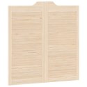 VidaXL Drzwi wahadłowe naturalny 100 x 50 cm Lite drewno sosnowe