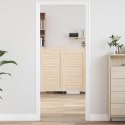 VidaXL Drzwi wahadłowe naturalny 80 x 40 cm Lite drewno sosnowe