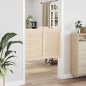 VidaXL Drzwi wahadłowe naturalny 80 x 50 cm Lite drewno sosnowe