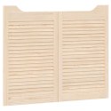 VidaXL Drzwi wahadłowe naturalny 80 x 50 cm Lite drewno sosnowe