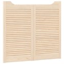 VidaXL Drzwi wahadłowe naturalny 90 x 50 cm Lite drewno sosnowe