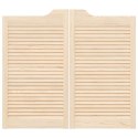 VidaXL Drzwi wahadłowe naturalny 90 x 50 cm Lite drewno sosnowe