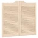 VidaXL Drzwi wahadłowe naturalny 90 x 50 cm Lite drewno sosnowe