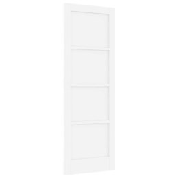 VidaXL Drzwi wewnętrzne Biały 73,5 x 211 cm sklejka