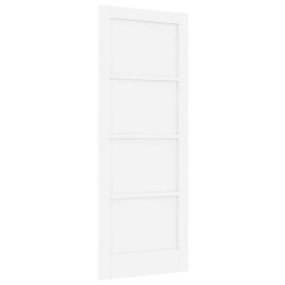 VidaXL Drzwi wewnętrzne Biały 78 x 202 cm sklejka