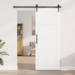 VidaXL Drzwi wewnętrzne Biały 83 x 211 cm sklejka