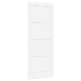 VidaXL Drzwi wewnętrzne Biały 83 x 211 cm sklejka