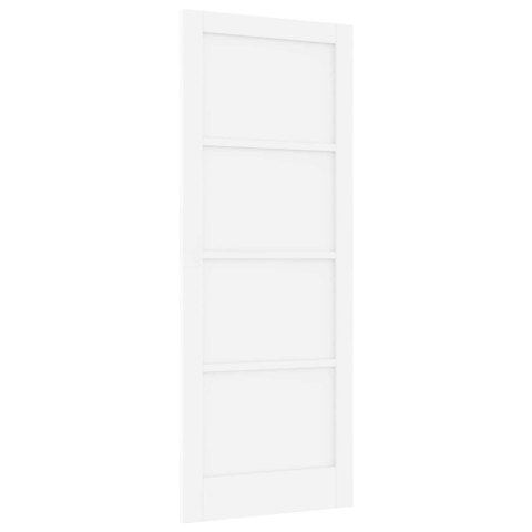 VidaXL Drzwi wewnętrzne Biały 83 x 211 cm sklejka