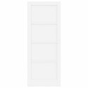 VidaXL Drzwi wewnętrzne Biały 83 x 211 cm sklejka
