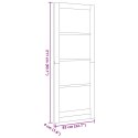 VidaXL Drzwi wewnętrzne Biały 83 x 211 cm sklejka