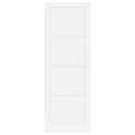 VidaXL Drzwi wewnętrzne Biały 83 x 232 cm sklejka
