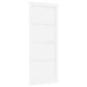 VidaXL Drzwi wewnętrzne Biały 86 x 211 cm sklejka