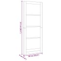 VidaXL Drzwi wewnętrzne Biały 86 x 211 cm sklejka