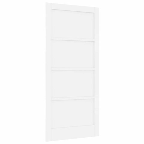VidaXL Drzwi wewnętrzne Biały 93 x 202 cm sklejka