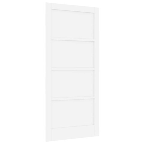 VidaXL Drzwi wewnętrzne Biały 93 x 202 cm sklejka
