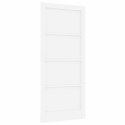 VidaXL Drzwi wewnętrzne Biały 93 x 211 cm sklejka
