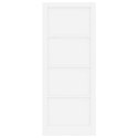 VidaXL Drzwi wewnętrzne Biały 93 x 232 cm sklejka