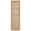 VidaXL Drzwi wewnętrzne naturalny 61 x 198,5 cm sklejka