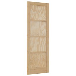 VidaXL Drzwi wewnętrzne naturalny 73,5 x 211 cm sklejka