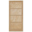 VidaXL Drzwi wewnętrzne naturalny 93 x 202 cm sklejka