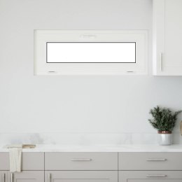 VidaXL Okno piwniczne RISOR 100 x 40 cm PVC i szkło antracytowy