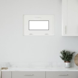 VidaXL Okno piwniczne RISOR 60 x 40 cm PVC i szkło Biały