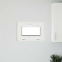 VidaXL Okno piwniczne RISOR 60 x 40 cm PVC i szkło antracytowy