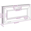 VidaXL Okno piwniczne RISOR 80 x 40 cm PVC i szkło Biały