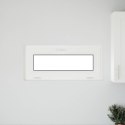 VidaXL Okno piwniczne RISOR 90 x 40 cm PVC i szkło antracytowy