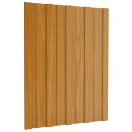 VidaXL Panel dachowy 36 pcs naturalny 60 x 45 cm Stal galwanizowana