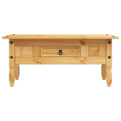 STOLIK KAWOWY W MEKSYKAŃSKIM STYLU CORONA SOSNA 100X60X45CM