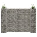DONICA GABIONOWA W KSZTAŁCIE H DRUT STALOWY 260X40X200CM