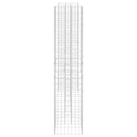DONICA GABIONOWA W KSZTAŁCIE H DRUT STALOWY 260X40X200CM