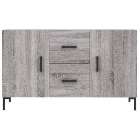 VidaXL Komoda, szary dąb sonoma, 100x36x60 cm, materiał drewnopochodny