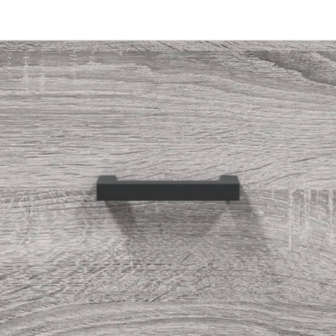 VidaXL Komoda, szary dąb sonoma, 100x36x60 cm, materiał drewnopochodny